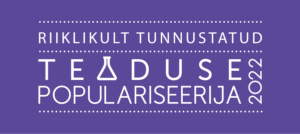 Teaduse populariseerija 2022 märgis