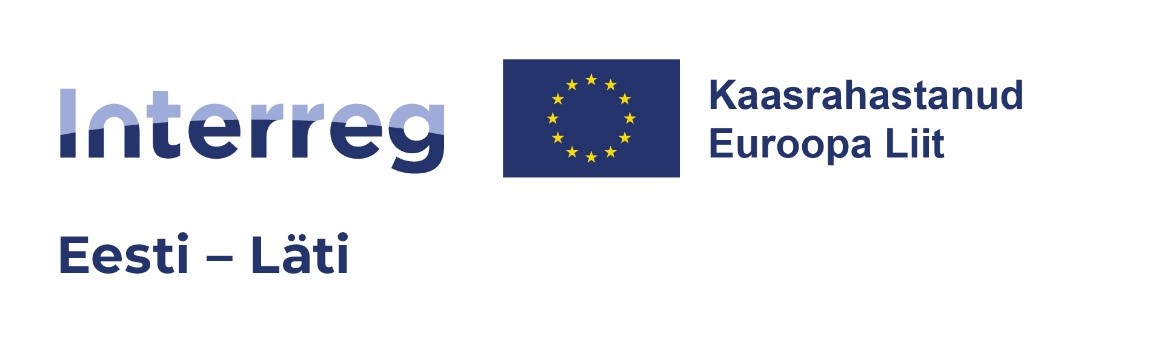 Interreg Eesti-Läti, kaasrahastas Euroopa Liit logo
