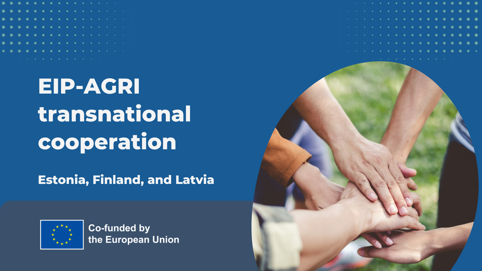Network to innovate - Info and Brokerage Event for Transnational EIP-AGRI Operational Groups